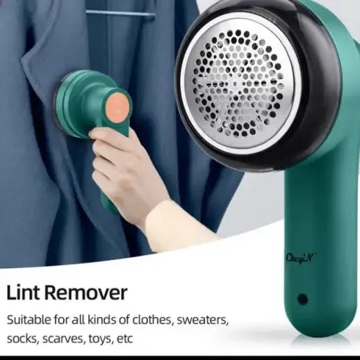 Electric Lint Remover for Clothes – Rechargeable Fabric Shaver