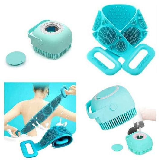 Bath Brush & Belt Set