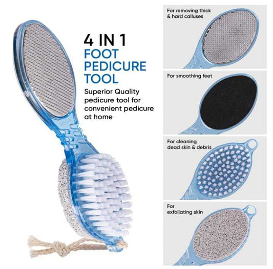 4-in-1 Pedicure Scrubber