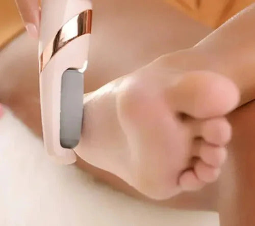 USB Rechargeable Pedicure Feet Callus Remover, Electric Feet Pedicure Callus Remover For Dry & Dead Feet Skin | Rechargeable Feet Sharpener, Foot Grinder Pedicure Tool | Portable Pedicure Feet Grinder, Pedicure Callus Remover