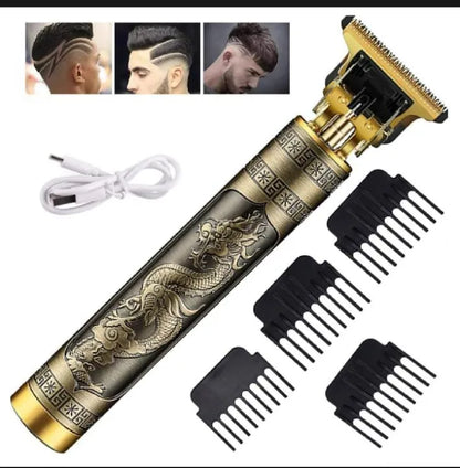 Men's beard and hair trimmer kit