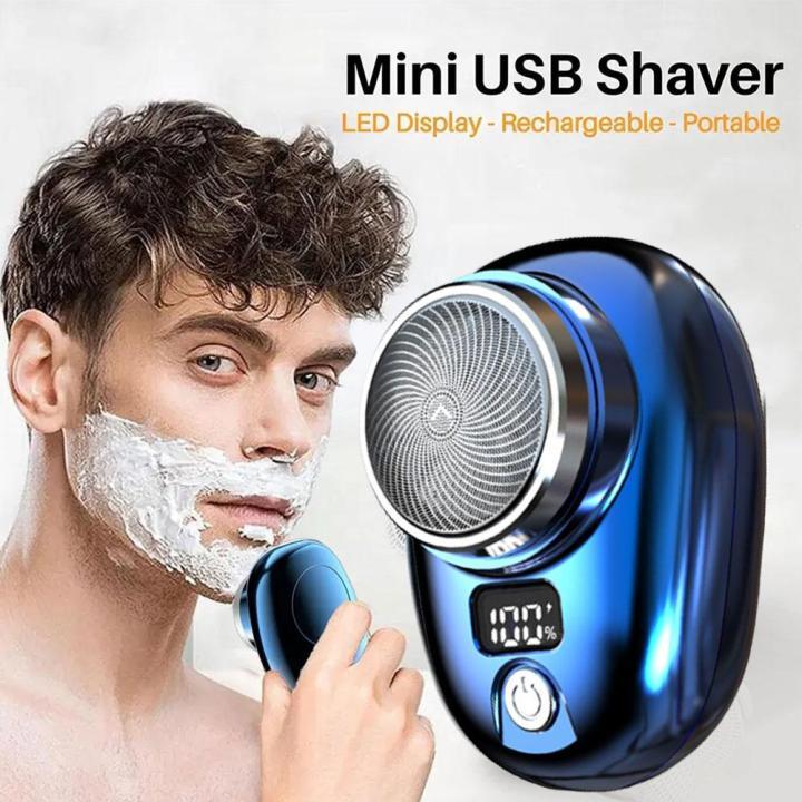 Cordless mini razor grooming kit