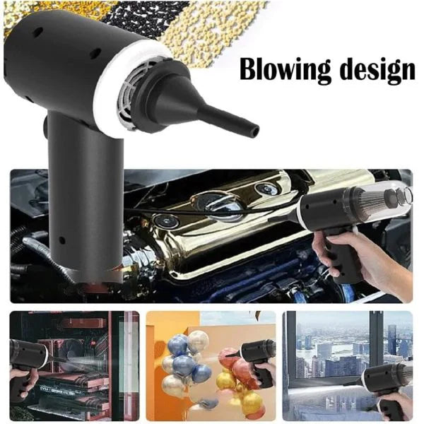 3-in-1 Vacuum Cleaner – Mini Portable for Home and Car Use