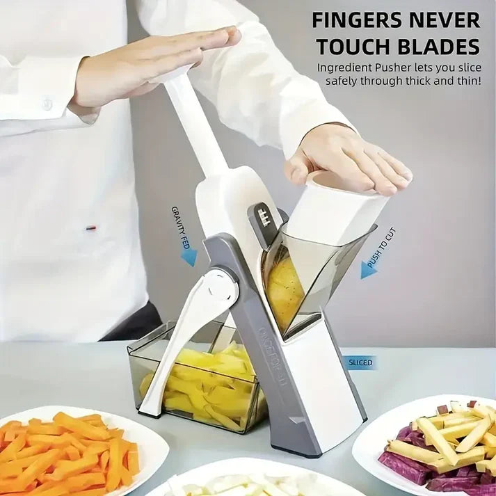 Multi-Functional Vegetable Slicer & Grater for Kitchen