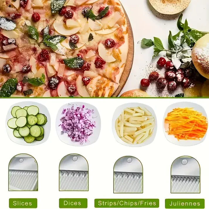 Multi-Functional Vegetable Slicer & Grater for Kitchen