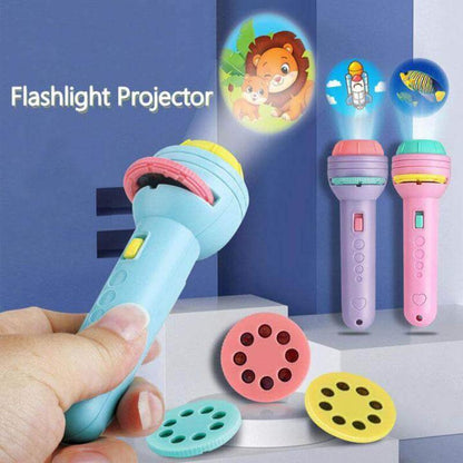 Kids projector flashlight toy