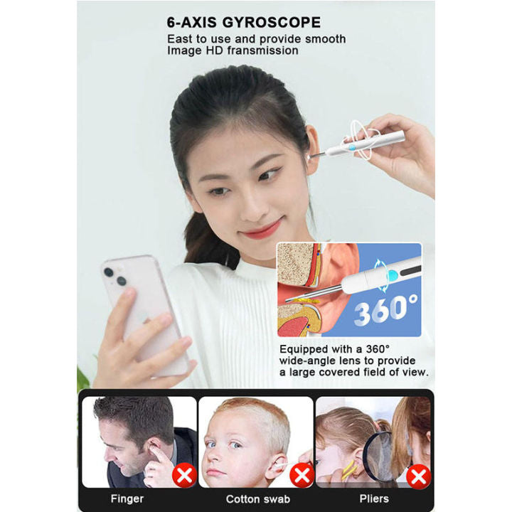 Ear Wax Cleaning Kit with Camera