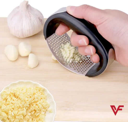 Manual Garlic Press Rocker Stainless Steel