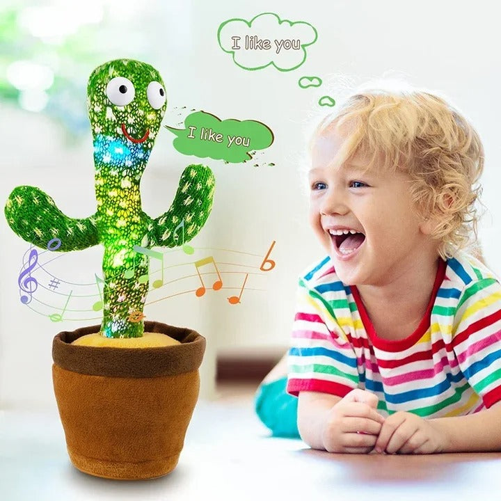 Cute Dancing and Talking Cactus Toy