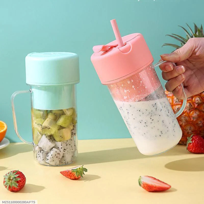 Premium Portable Electric Juicer Blender – 500ml