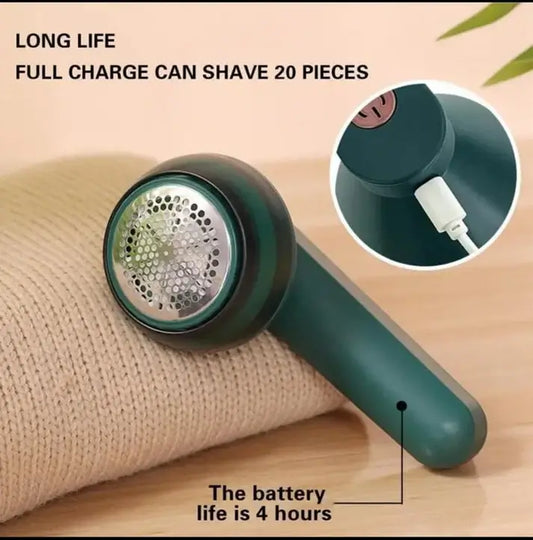 Electric Lint Remover for Clothes – Rechargeable Fabric Shaver